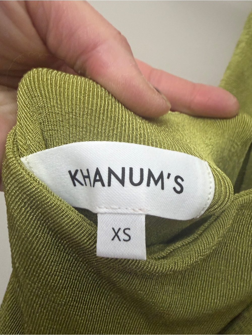 KHANUMS KIRAN DRESS - GREEN SIZE XS - Picture 8 of 11